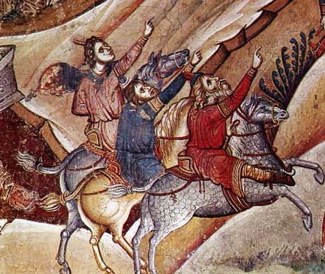 konjanici-freska
